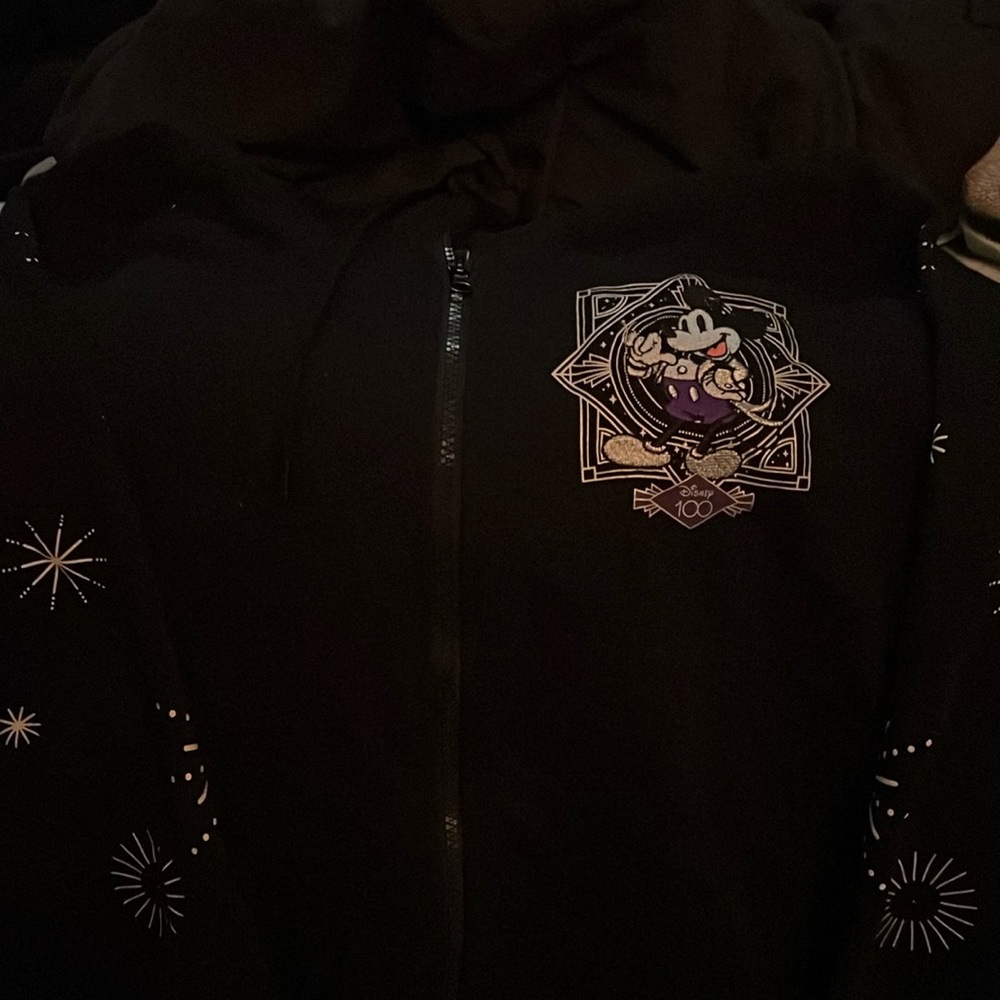 Disney 100 zip up hoodie!